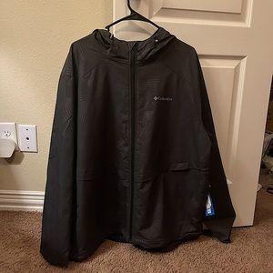 Columbia Gray Windbreaker XL
